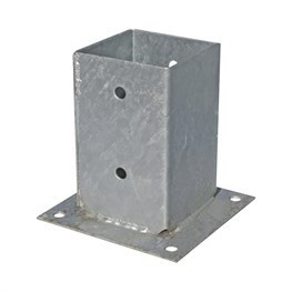 ANCORAGGIO PALO A PAVIMENTO CM 9X9